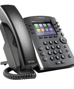 Teléfono IP Polycom Inc.-VVX 401 de 12 Líneas con PoE