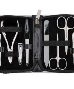 Set de cuidado de uñas de manicura y pedicura de calidad de