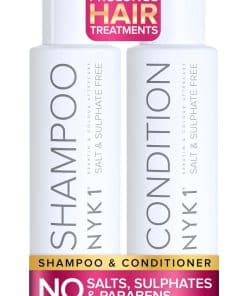 Set de champú y acondicionador SALT NYK1 sin sulfatos para