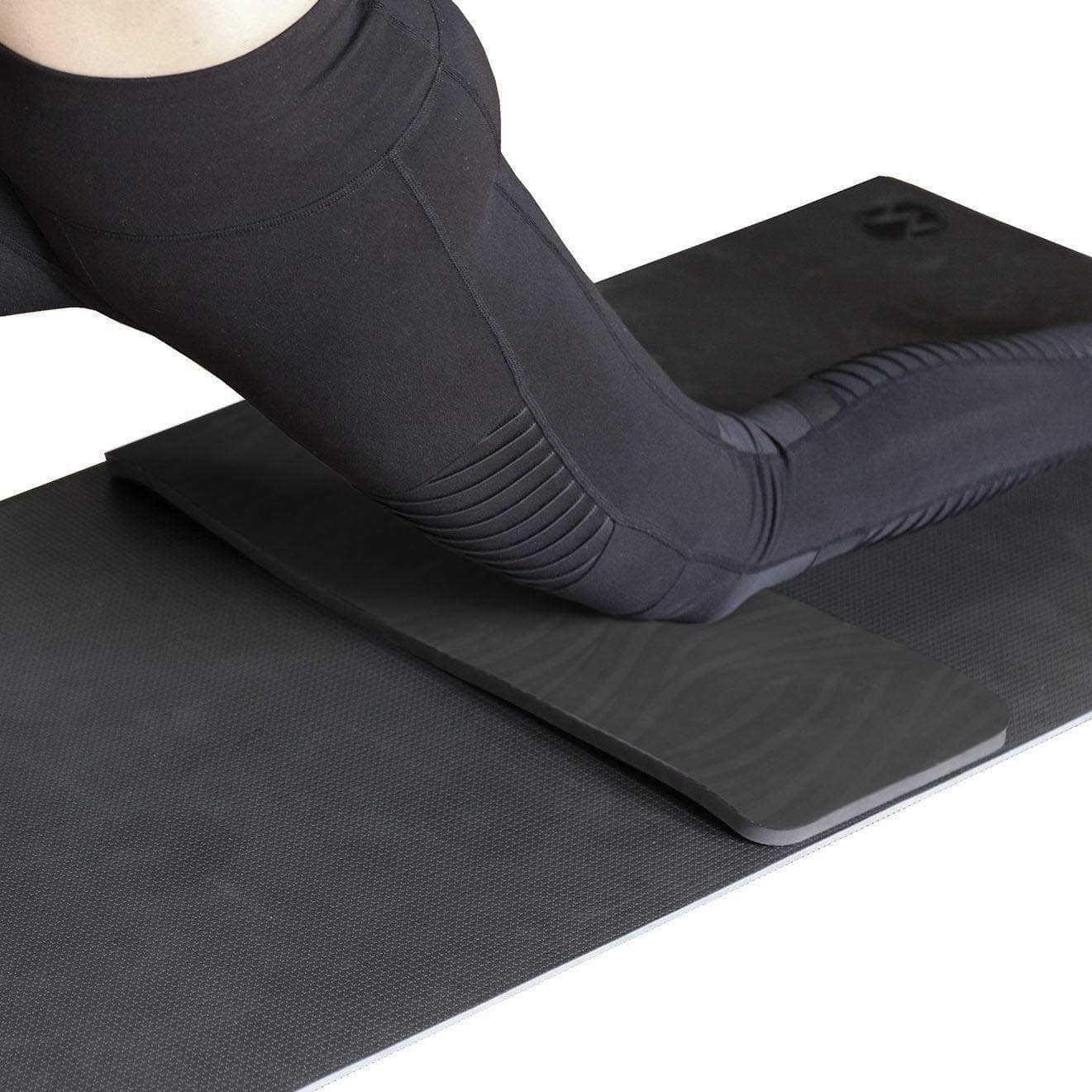 Almohadilla para Rodillas de YogaPaws - Negro, Caucho