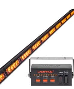 Barra de luces LED de 40W SolarBlast 47" Ámbar con