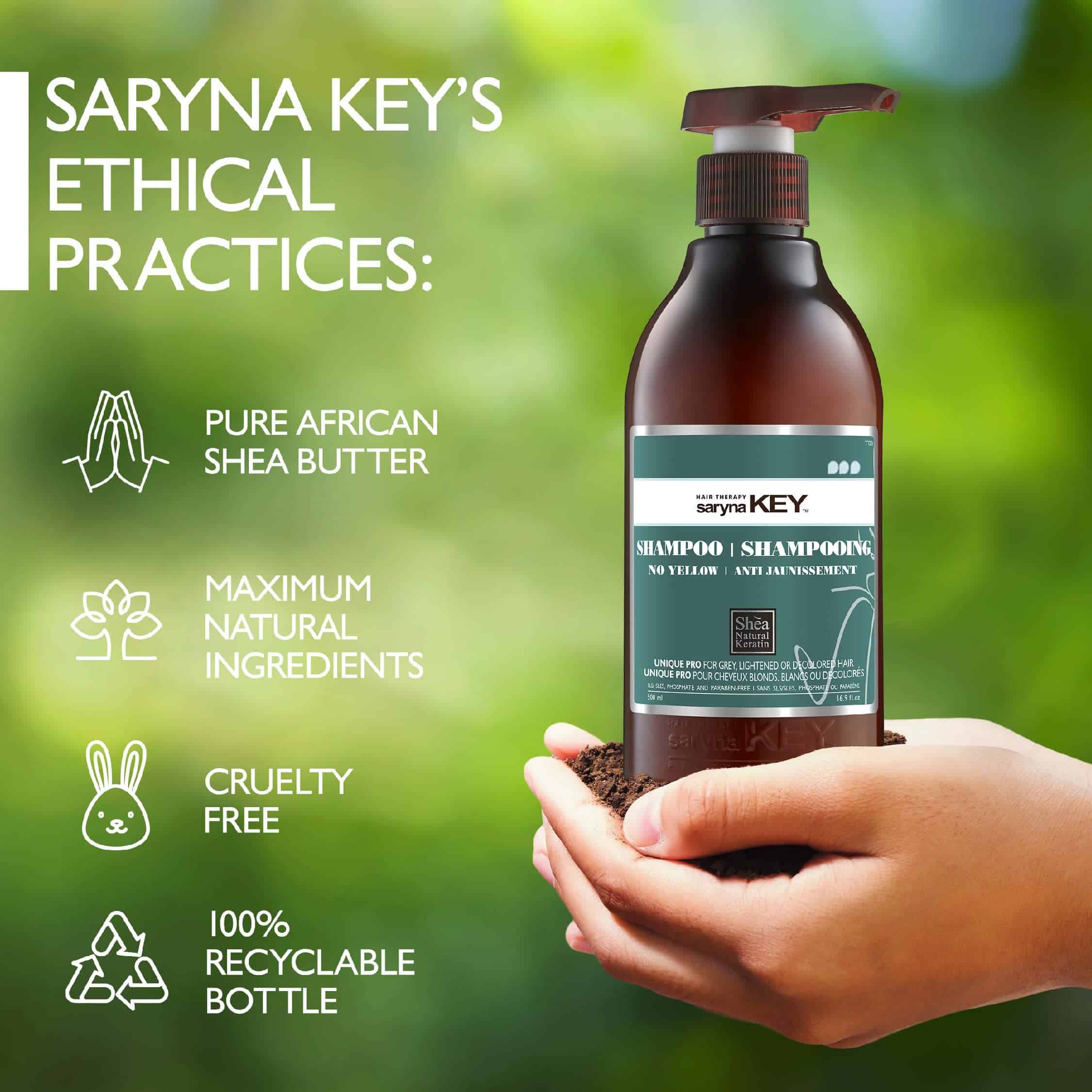 Shampoo SARYNA KEY No-Yellow (500ml/16.9oz) - Imagen 6