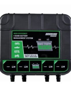 Cargador/Mantenedor de Batería de 4 Bancos Extreme Max