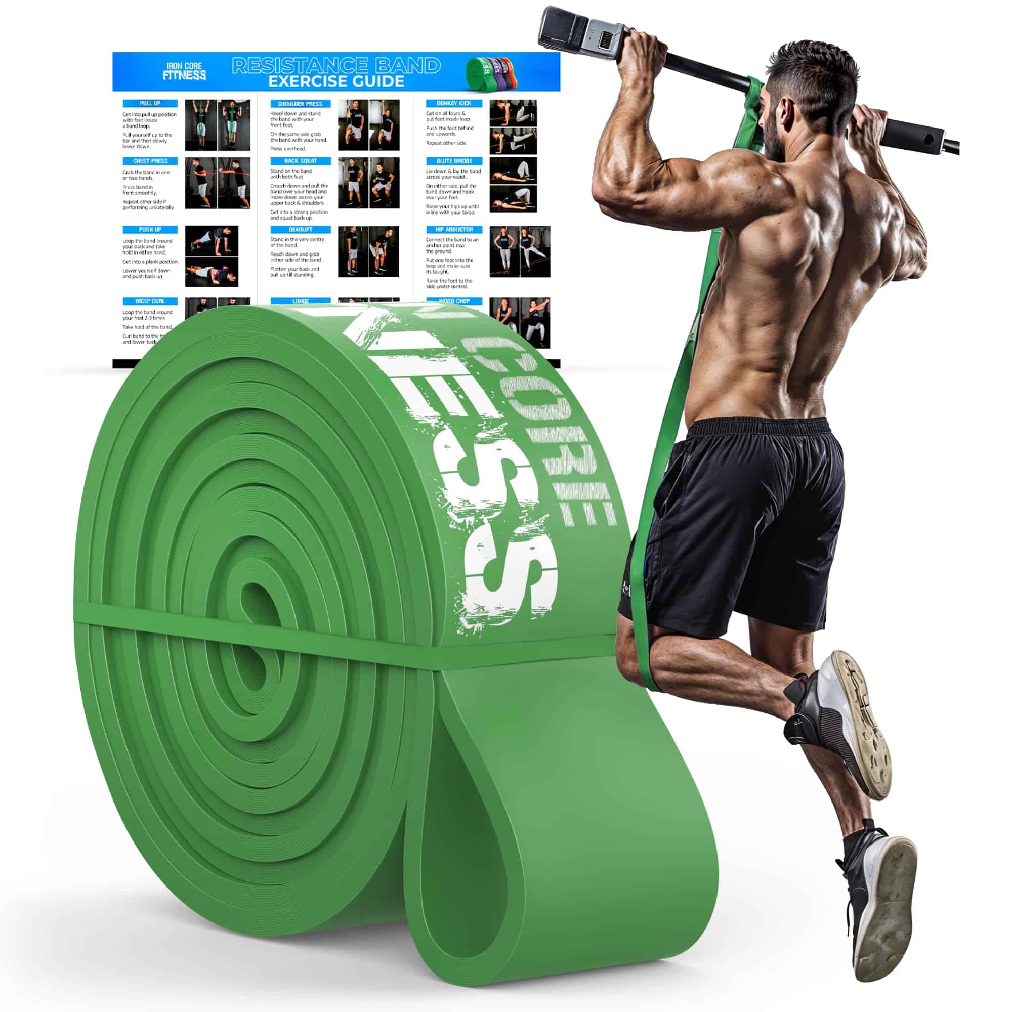 Bandas de Asistencia para Dominadas para Hombres y Mujeres