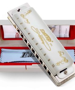 Harmonica de Blues East top, 10 Agujeros 20 Tonos Armónica