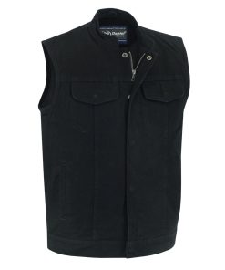 Chaleco de Motocicleta con Cuello Redondo para Hombres de