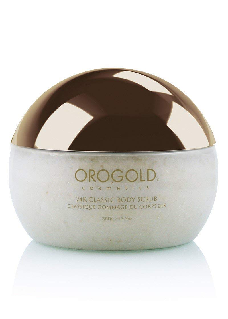 Exfoliante Clásico Corporal Orogold White Gold 24K 275 g.,