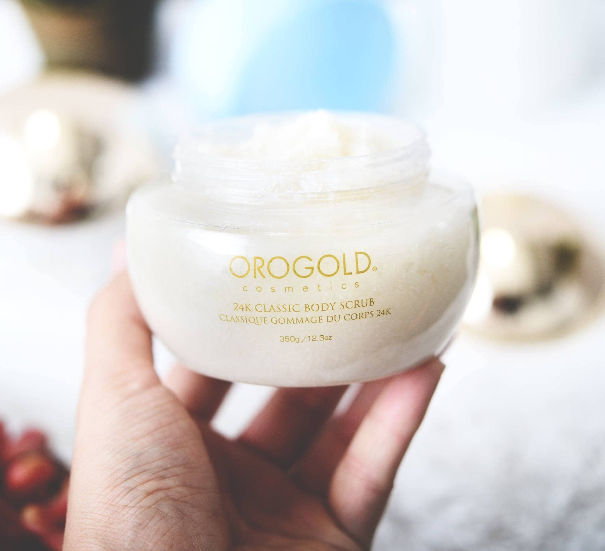 Exfoliante Clásico Corporal Orogold White Gold 24K 275 g., - Imagen 10