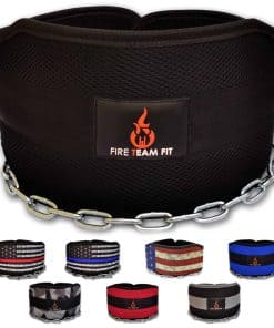Cinturón de Peso Fire Team Fit con Cadena, Cinturón para