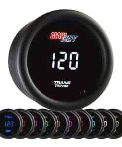 Medidor de temperatura de transmisión GlowShift de 10