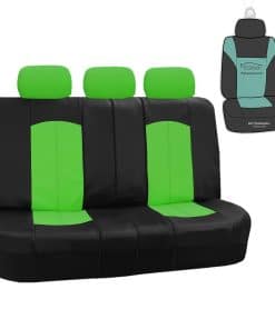 Cubierta de Asiento de Banco Dividido de Cuero Artificial