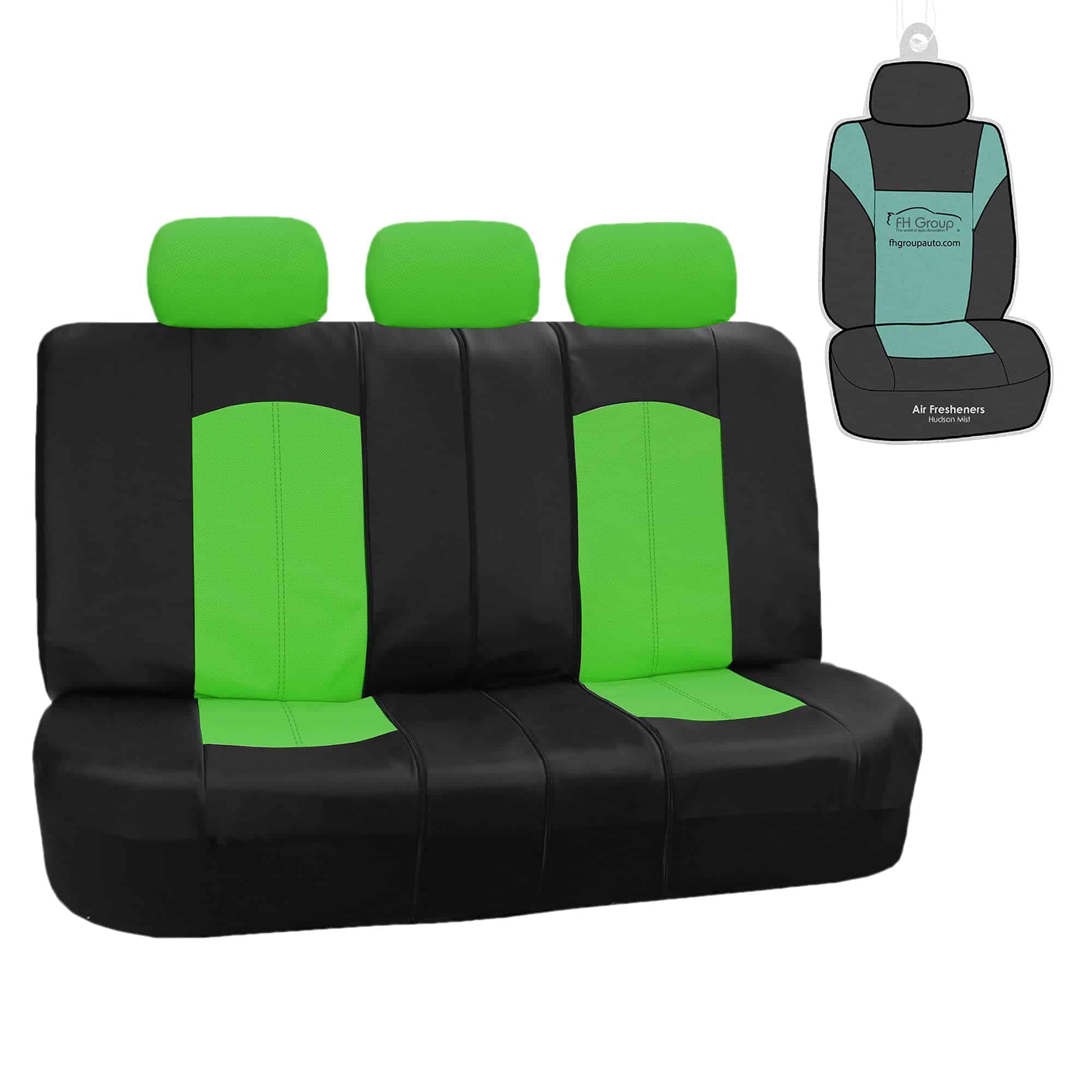 Cubierta de Asiento de Banco Dividido de Cuero Artificial