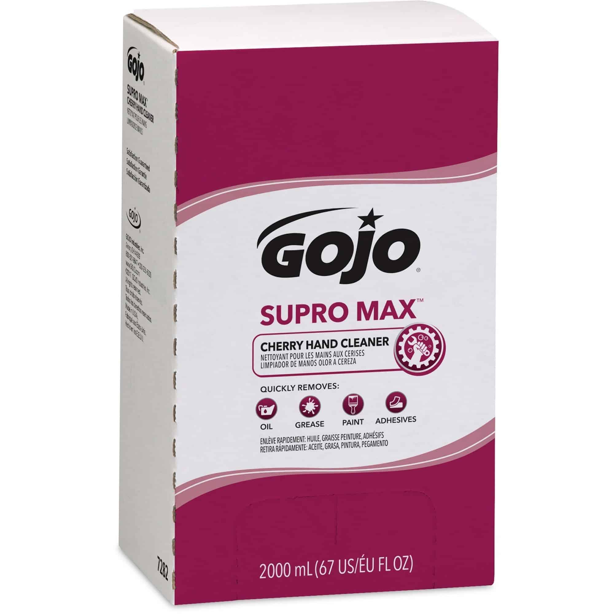 Limpiador de manos Gojo Supro Max con aroma a cereza, 2000