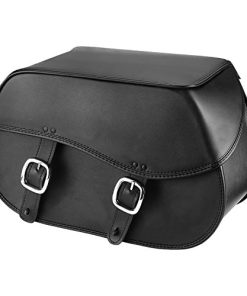 Bolsas de Sillín de Moto de Cuero Extra-Grandes Nomad USA