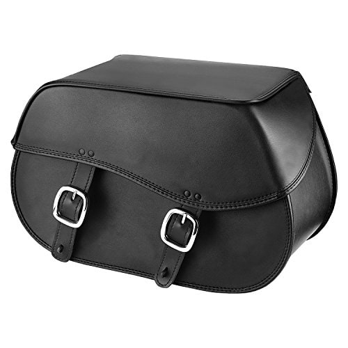 Bolsas de Sillín de Moto de Cuero Extra-Grandes Nomad USA