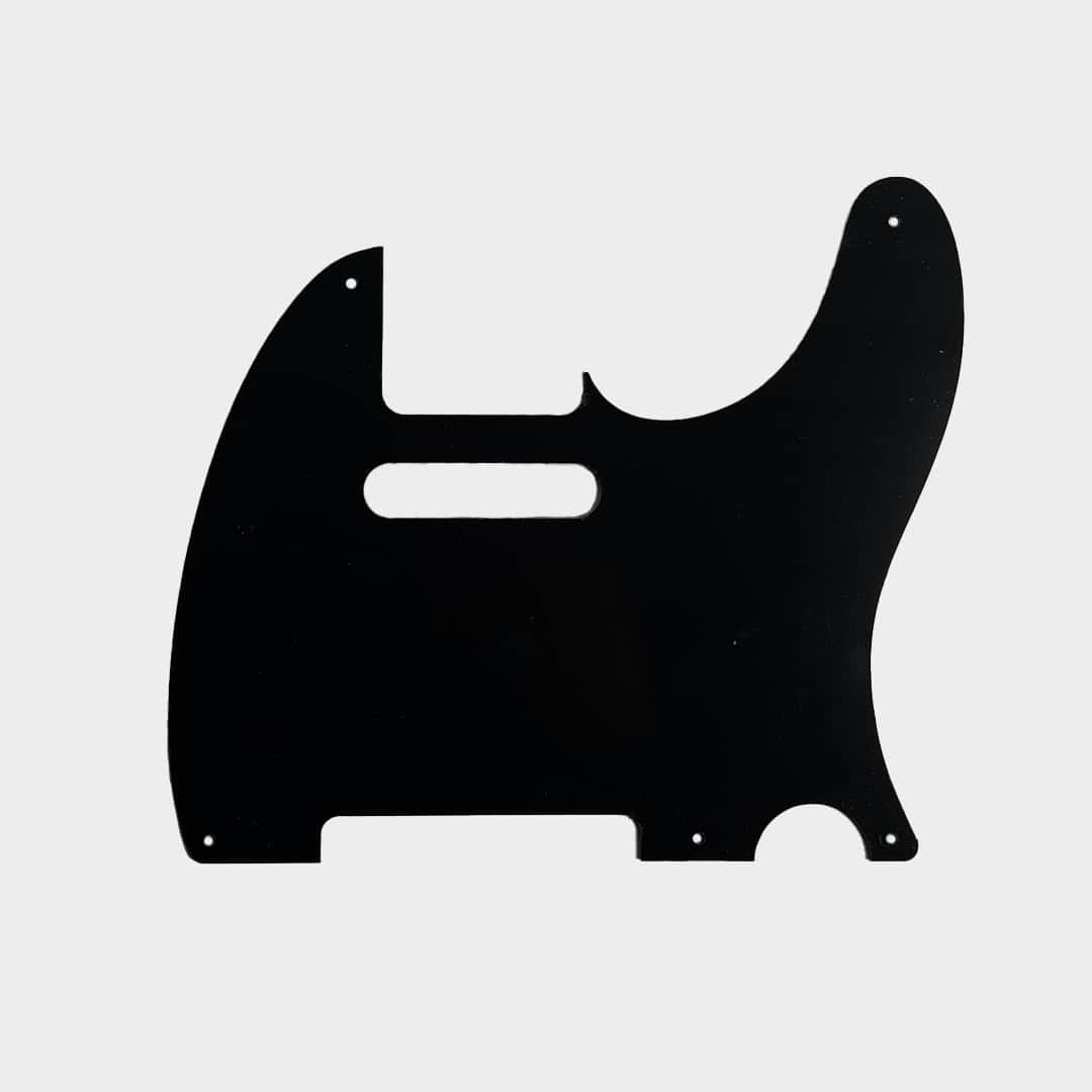 Pickguard de Bakelita Negra para Telecaster