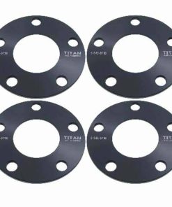 Separadores de rueda centrados en el cubo de 5 mm 5x4.5 -