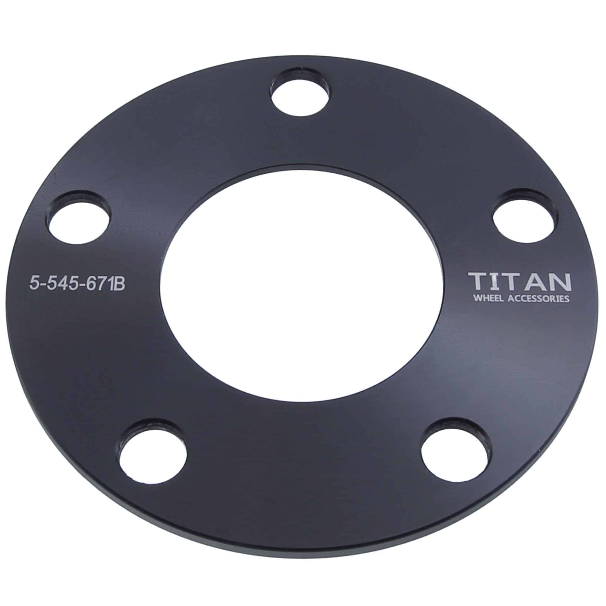 Separadores de rueda centrados en el cubo de 5 mm 5x4.5 - - Imagen 3