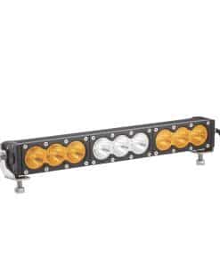 Barra de luz LED todoterreno 16.6" de una sola fila, súper