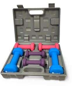 Set de Pesas Gymenist con Estuche de Plástico Resistente