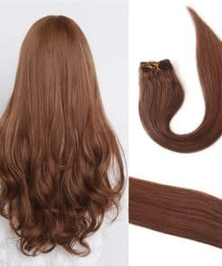Extensiones de Cabello Humano Clip en Extensiones de