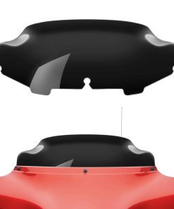 Parabrisas Negro Amazicha de 6" para Harley Electra Street