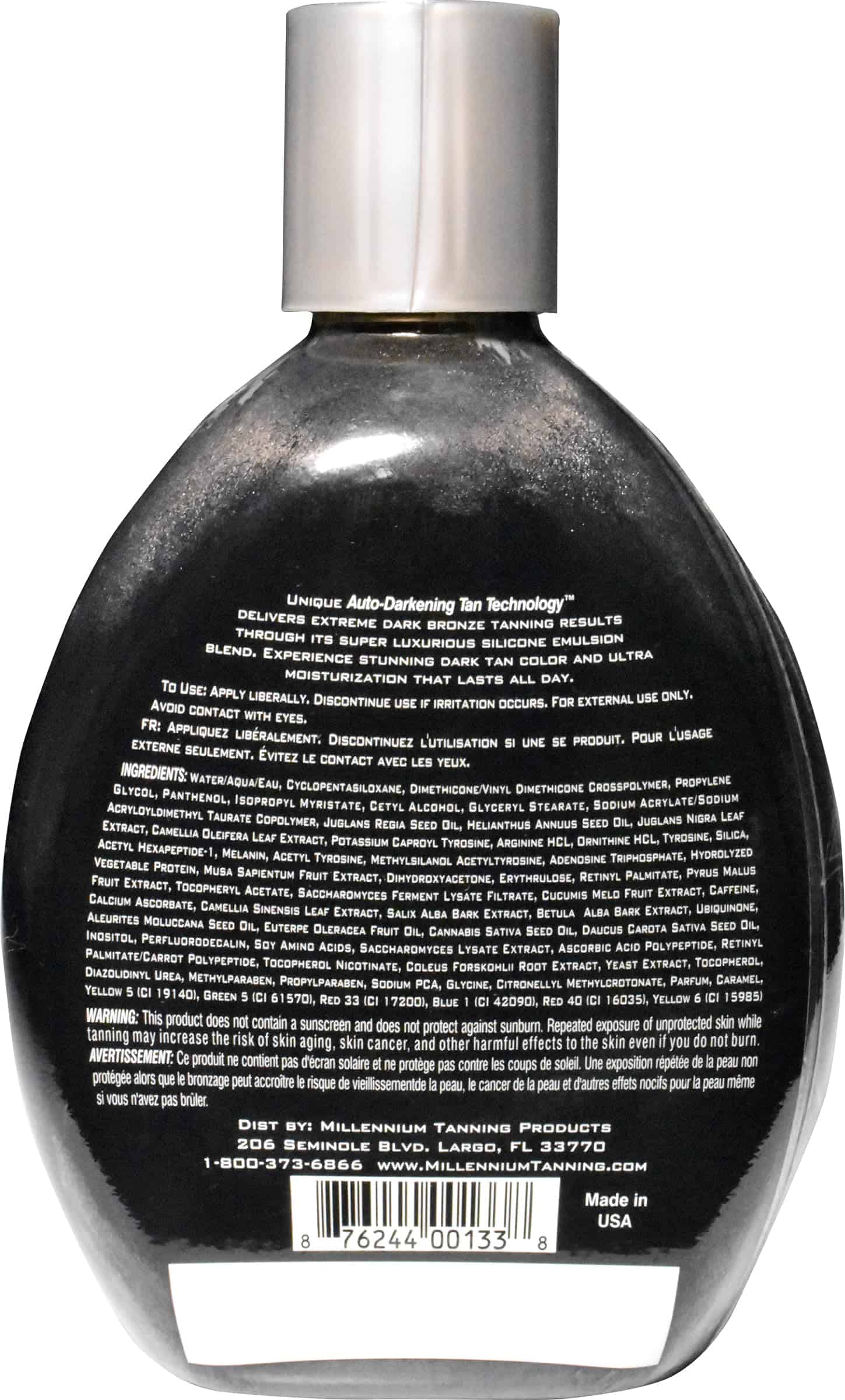 LOTE de 2 Millennium PAINT IT BLACK 50X Bronceador Interior - Imagen 7