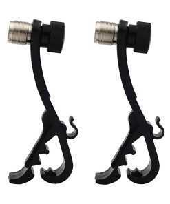 Clip de micrófono de borde de tambor a prueba de golpes