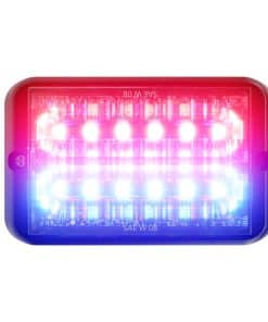 Abrams SAE Clase-1 Bold 12 [Rojo/Azul] 36W - 12 Luces de