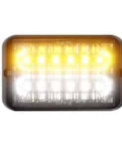 Abrams SAE Clase-1 Bold 12 [Ámbar/Blanco] 36W - 12 Luz LED