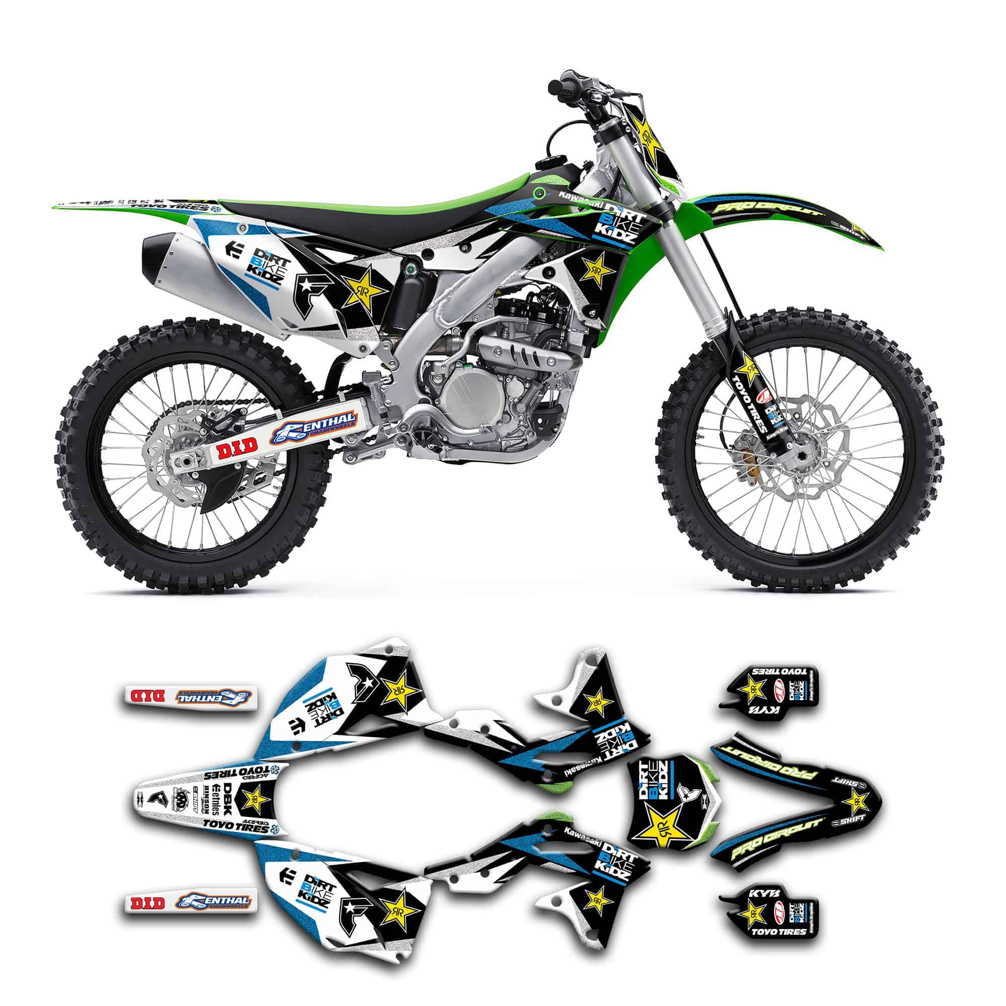 Kit de Calcomanías Kungfu Graphics para -Kw2f1316005-ko