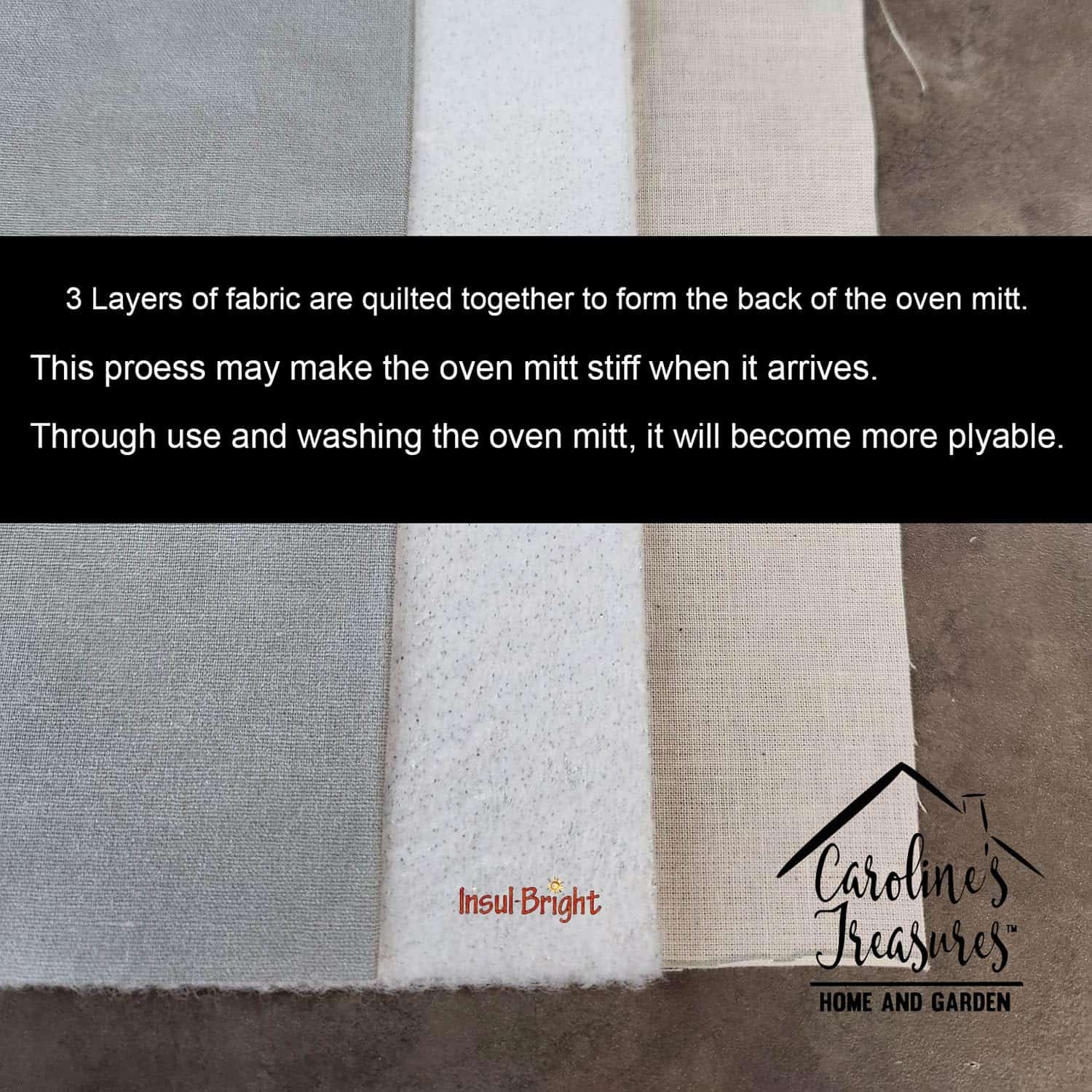 Manopla de horno Caroline's Treasures 7077OVMT Pembroke - Imagen 6