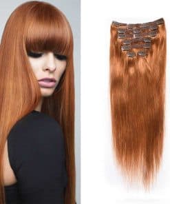 Extensiones de Cabello Clip en Cabello Humano Virgen