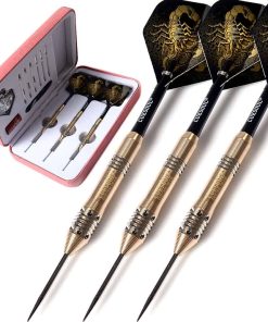 Set de dardos CUESOUL de 24 gramos con punta de acero y