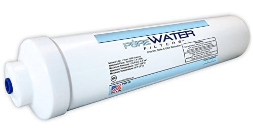 Filtro de agua en línea para refrigeradores, máquinas de