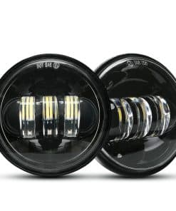 Lámpara Proyectora de Luces de Niebla LED Negras de 4.5