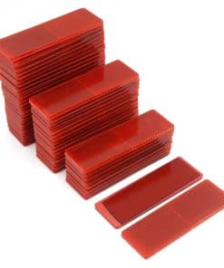 Placas reflectantes de advertencia de seguridad para