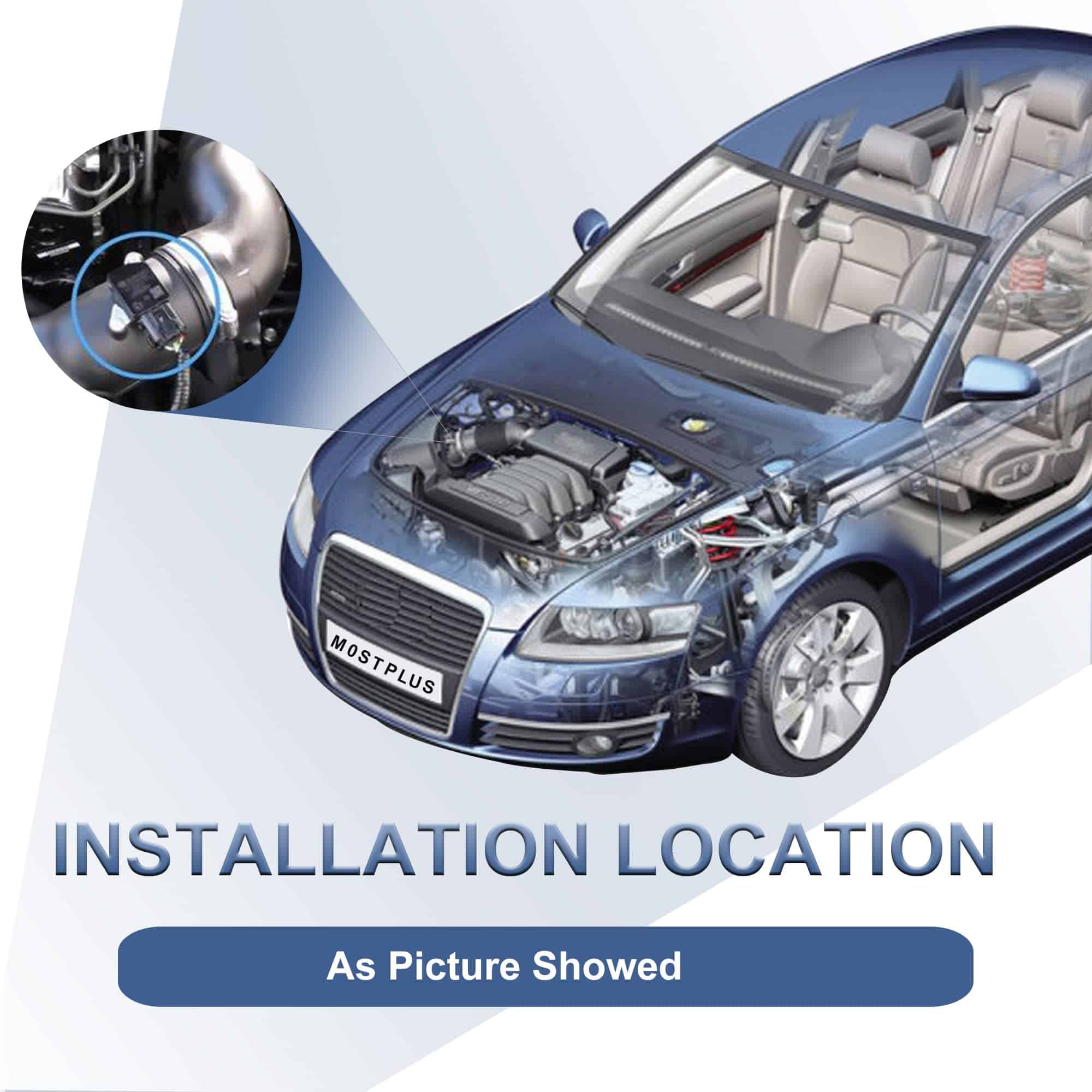 Sensor de flujo de aire de masa MOSTPLUS MAF compatible con - Imagen 7