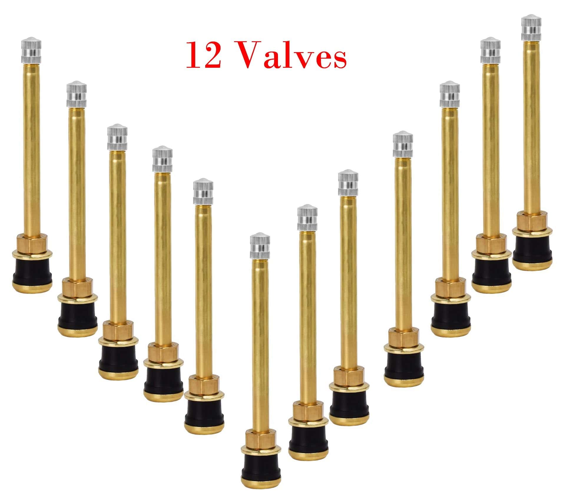 (lote de 12) Válvula de neumático de camión TR572 Ruedas de - Imagen 3