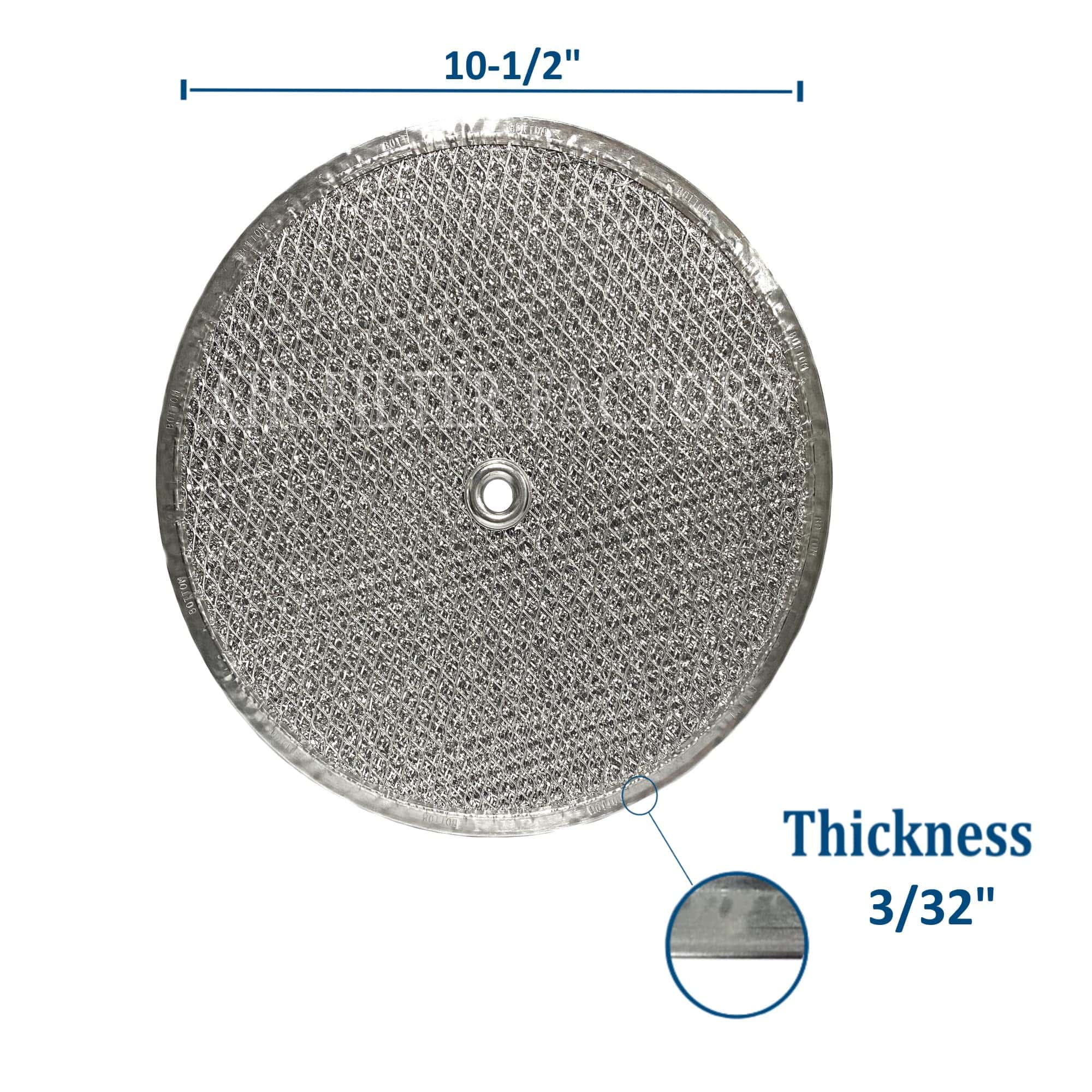 Fábrica de Filtros de Aire 10-1/2 Redondo x 3/32 con - Imagen 3