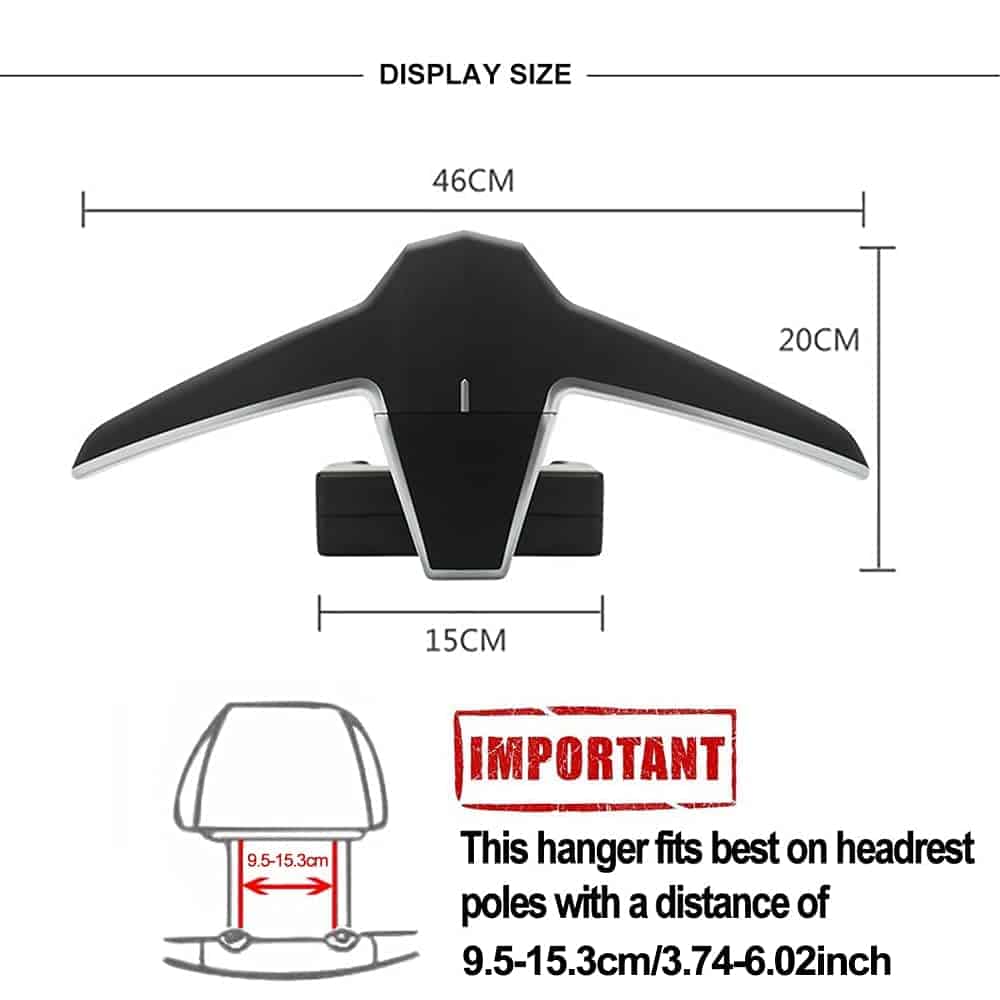 ENGYNC Percha para Reposacabezas de Asiento Trasero del - Imagen 5