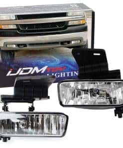 Kit de luces antiniebla con lentes transparentes iJDMTOY