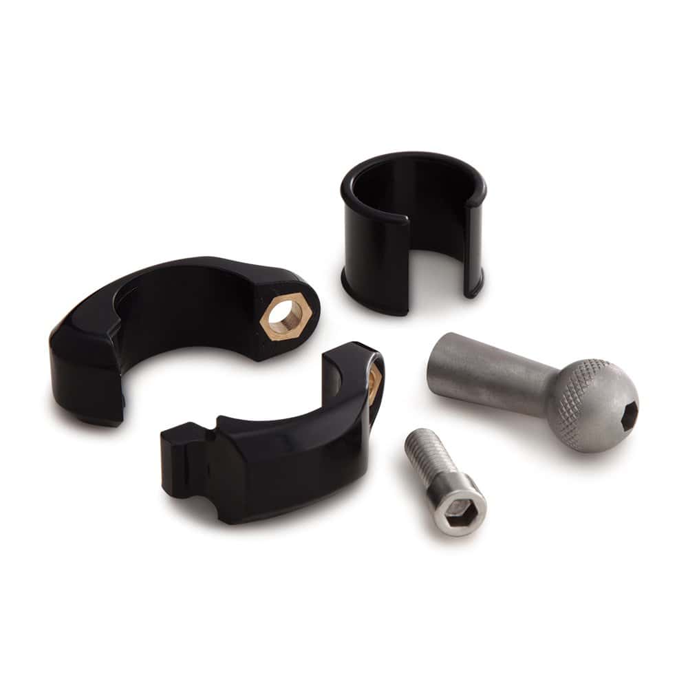 Portavasos de goma negra Ciro para Harley - Montaje en - Imagen 5