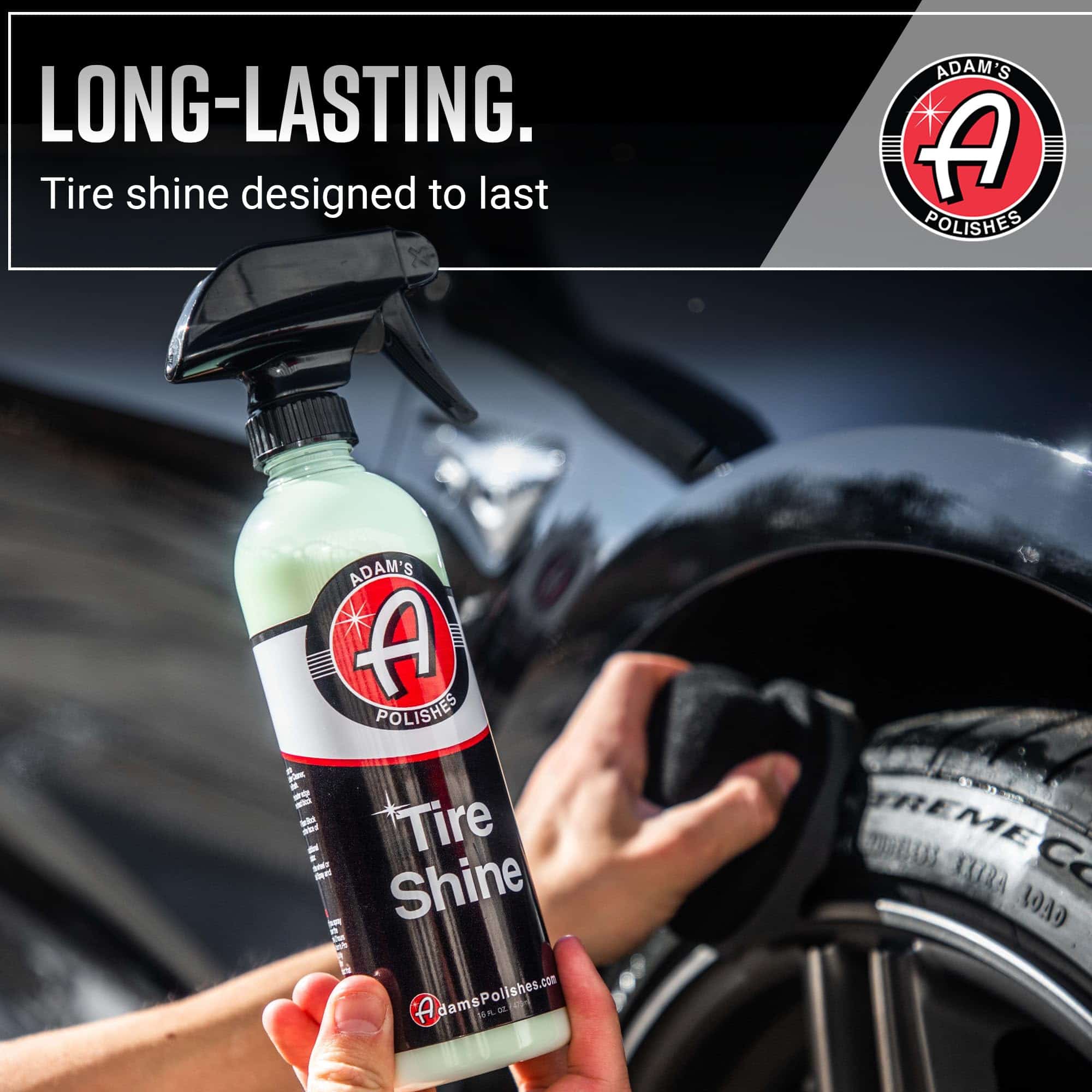 Adam's Polishes Tire Shine Galón - Aerosol para Vestir - Imagen 4