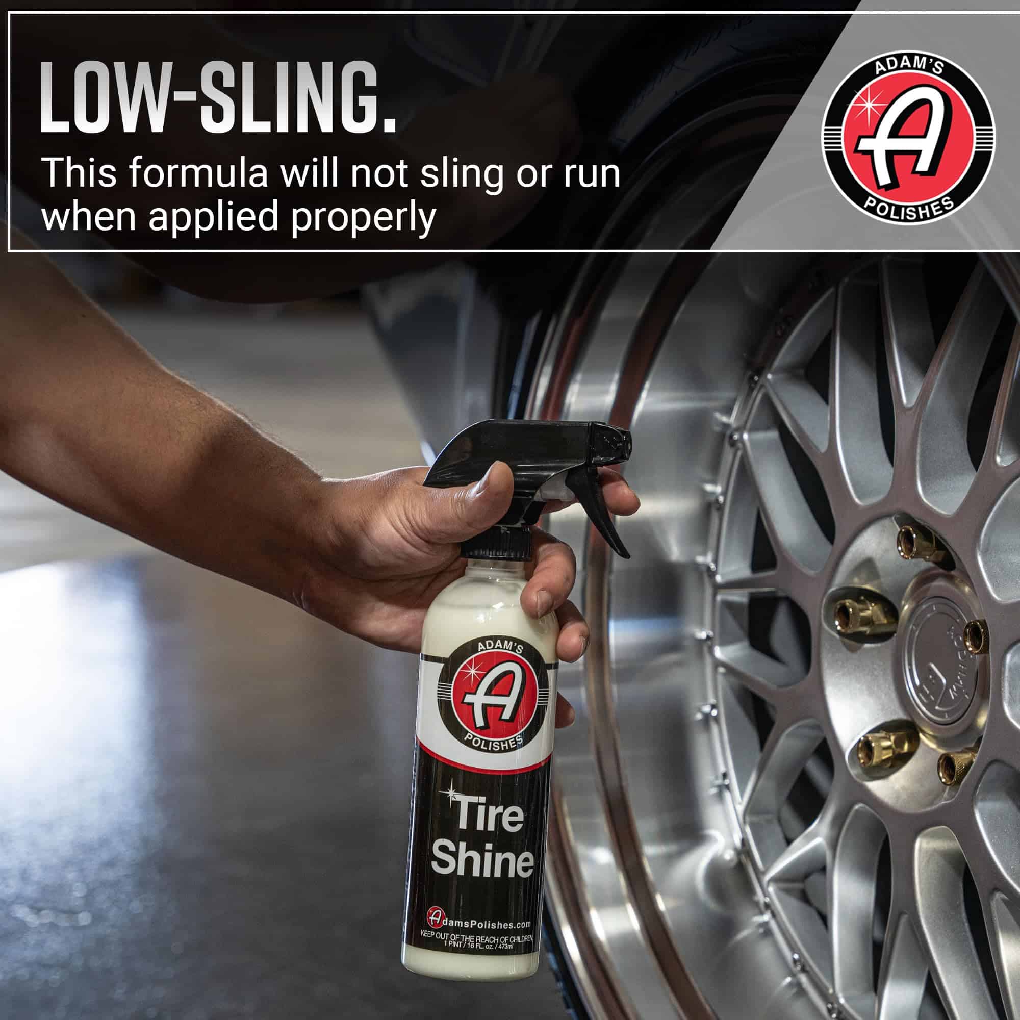 Adam's Polishes Tire Shine Galón - Aerosol para Vestir - Imagen 5