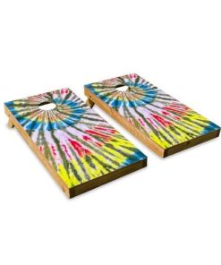 Calcomanías de Tablero de Cornhole Crew Tie-Dye for Fun
