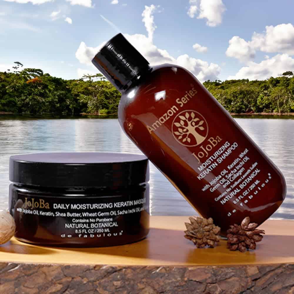 Set de Champú y Mascarilla de Queratina y Jojoba | Serie - Imagen 3