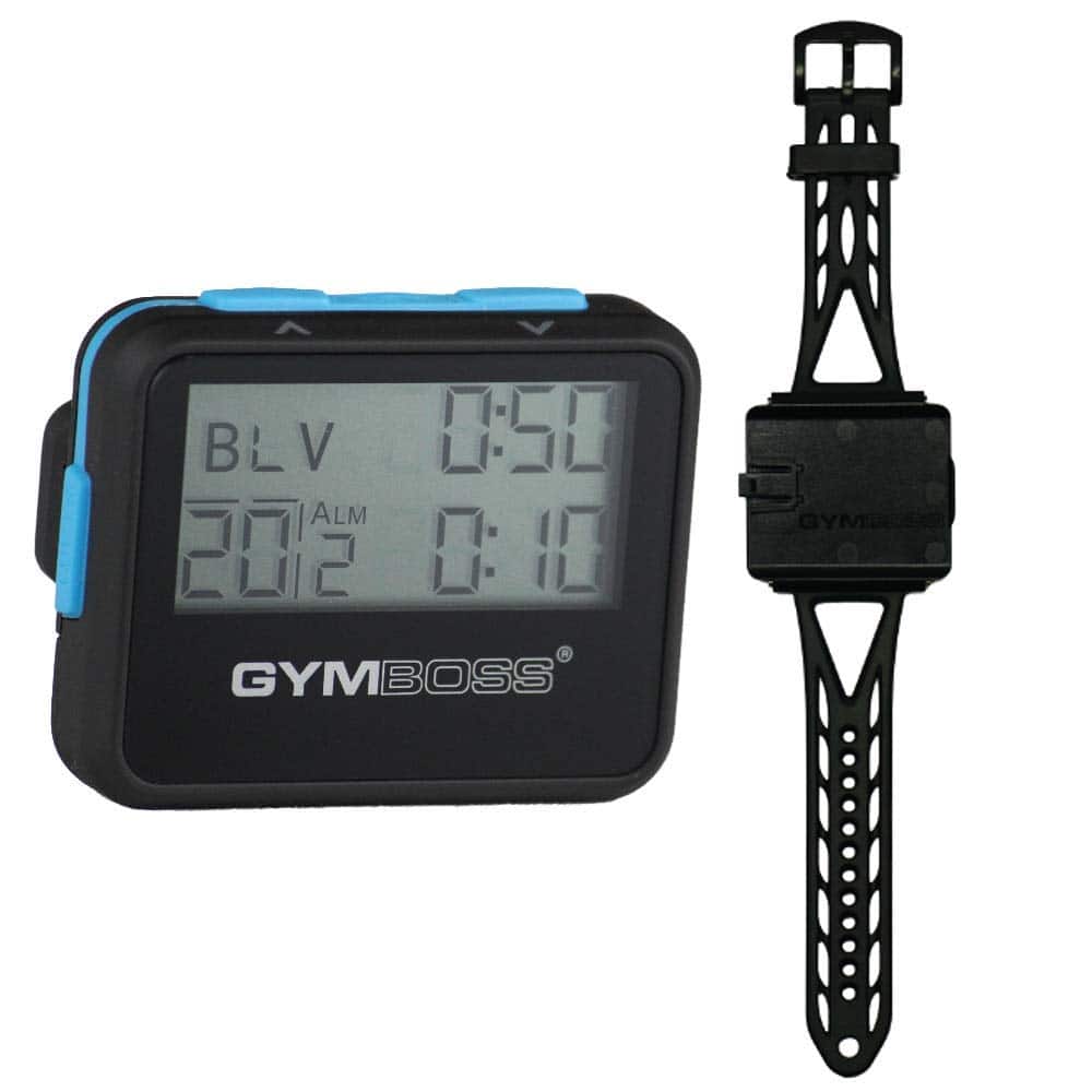 Pack de Gymboss Interval Timer y Stopwatch y Correa de