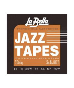 Cuerdas La Bella 600-7 Jazz Tapes - Blanco Nylon Tape