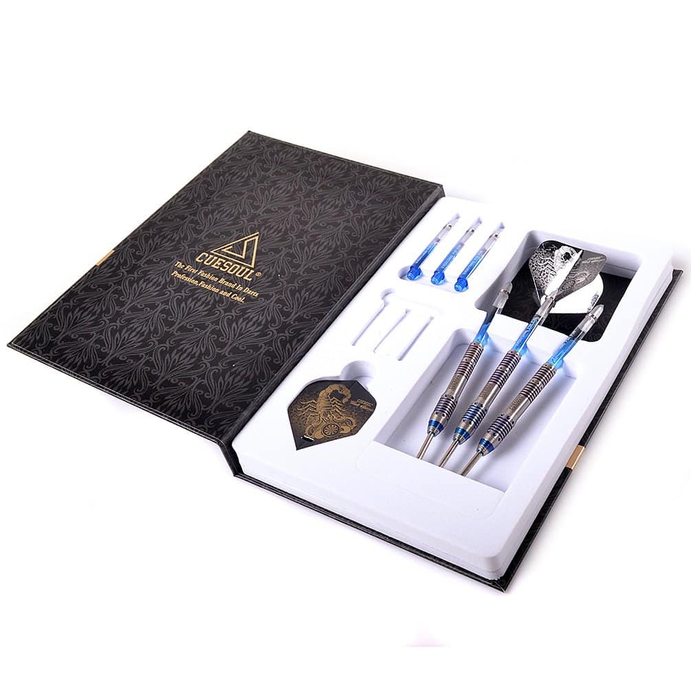 Set de Dardos de Punta de Acero CUESOUL Black Scorpion 24g - Imagen 8